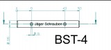 Titan (Ti6Al4V) - brake pad pin specialcolors